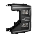 Picture of AlphaRex 20-22 Ford F-250/350/450 SD NOVA-Series LED Proj Headlights Bk w/Actv Light SeqSig & SBDRL