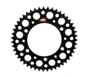 Picture of Renthal KTM/Husqvarna/GasGas Rear Grooved Sprocket - Black 520-54P Teeth