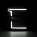 Picture of AlphaRex 20-22 Ford F-250/350/450 SD NOVA-Series LED Proj Headlights Bk w/Actv Light SeqSig & SBDRL