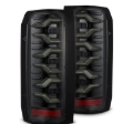 Picture of AlphaRex 87-96 Ford Bronco/F-150 Luxx-Series LED Tail Lights - Alpha-Black