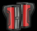 Picture of AlphaRex 07-13 Toyota Tundra Nova-Series LED Tail Lights - Black Red