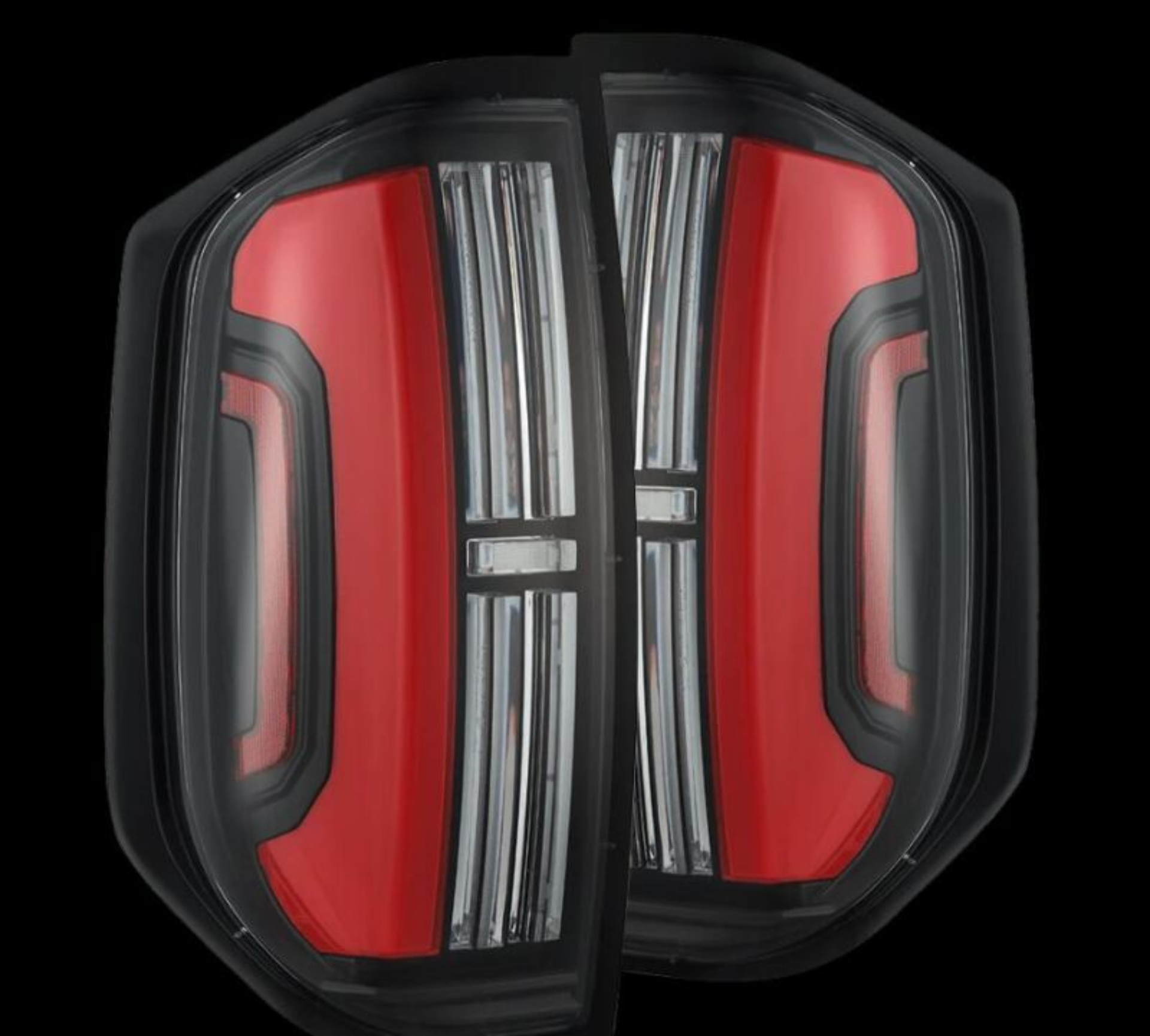 Picture of AlphaRex 14-21 Toyota Tundra Nova-Series LED Tail Lights - Black Red