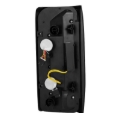 Picture of AlphaRex 87-96 Ford Bronco/F-150 Luxx-Series LED Tail Lights - Black Red