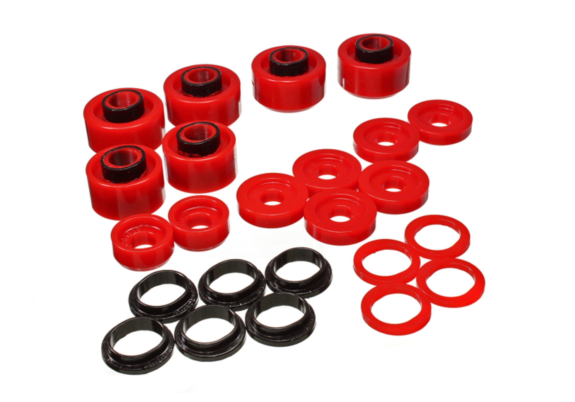 Picture of Energy Suspension 05-07 Ford F250/F350 2/4WD Red Body Mount Set