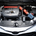 Picture of Injen 23-25 Toyota GR Corolla L3-1.6L Turbo Wrinkle Red Short Ram Cold Air Intake