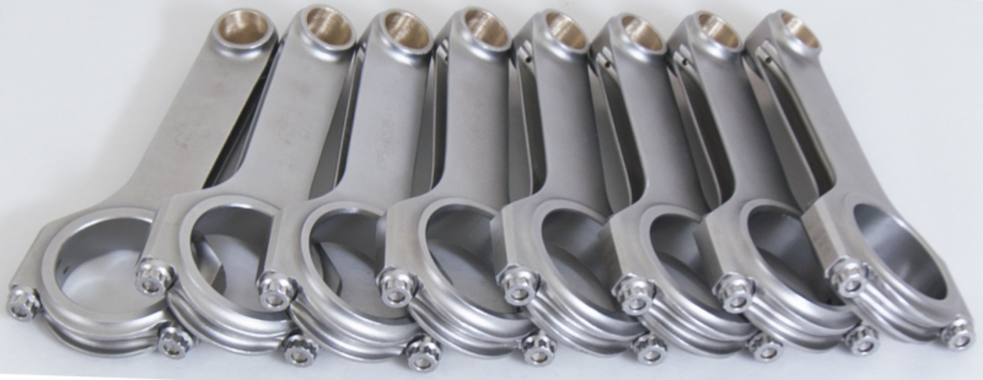 Picture of Eagle Chevrolet 4340 Steel H-Beam Connecting Rods 6.535in Length Cap Screw Bushed (Set of 8)