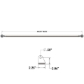 Picture of QA1 40in Diagonal Link Kit w/ Mounting Brackets & Tube Adapters