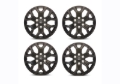 Picture of Ford Racing 2024 F-150 18x7.5in Wheel Kit - Matte Black