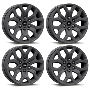 Picture of Ford Racing 2024 F-150 18x7.5in Wheel Kit - Matte Gray