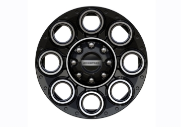 Picture of Ford Racing 23-24 Super Duty 20x8in Wheel Kit - Black w/Machined Face