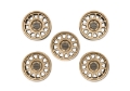 Picture of Ford Racing Bronco 17x8.5in Method Wheel & Center Cap Set - Bronze