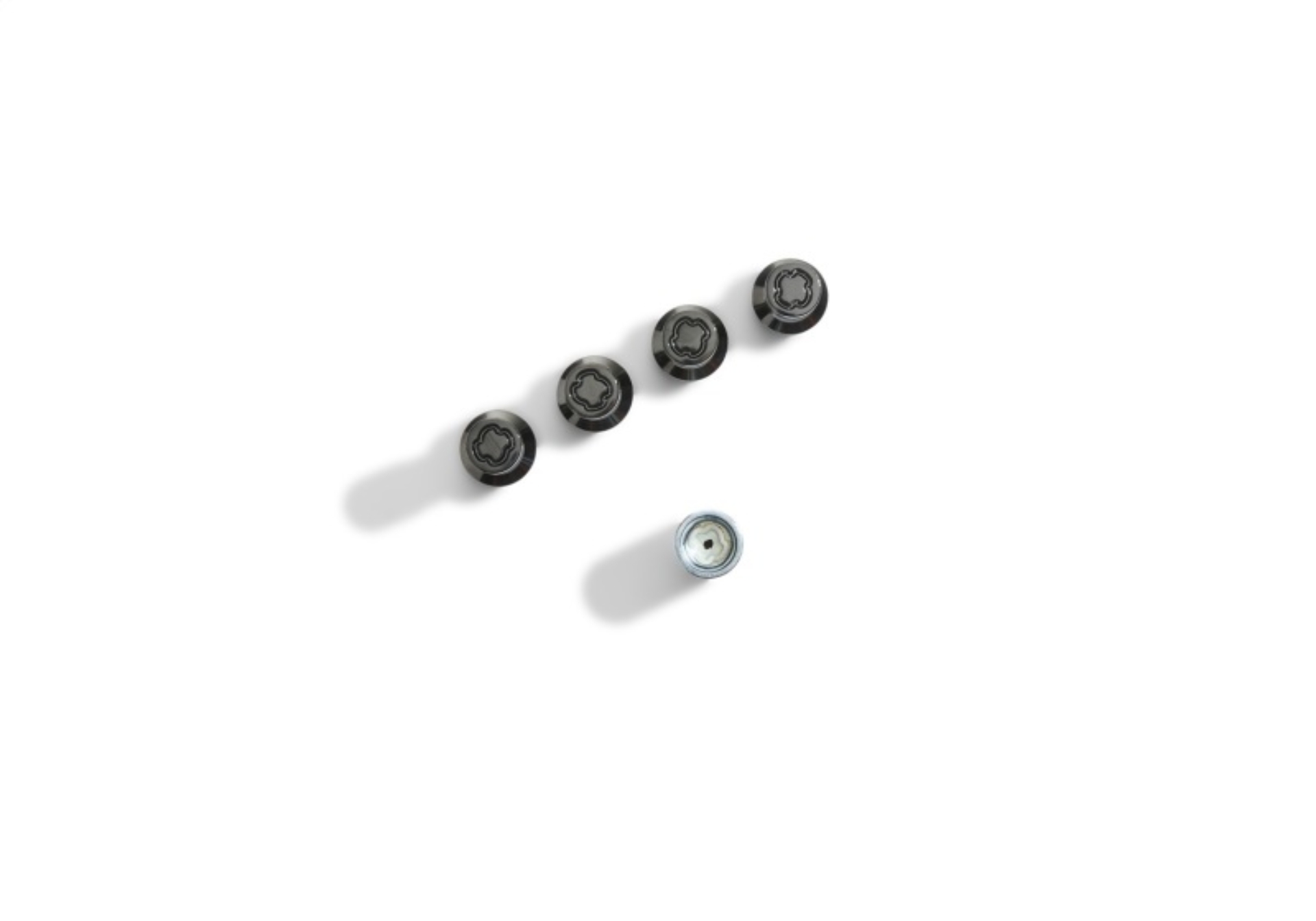 Picture of Ford Racing M14x1.5 Black Security Lug Nut Kit - Set of 4