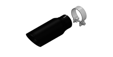 Picture of Ford Racing 15-20 F-150 Exhaust Tip - Black Chrome