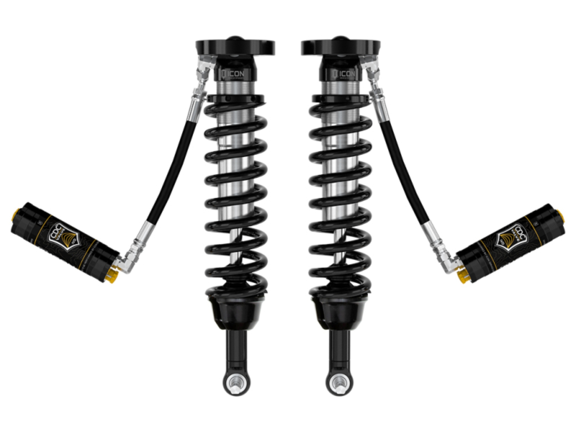 Picture of ICON 21-23 Chevrolet Tahoe/Suburban & GMC Yukon/Yukon XL 2.5 Series Coilover Kit 3in-4in Lift