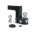Picture of Weigh Safe 8in Drop Hitch w/ Built-in Scale & 2in Shank (8K/18.5K GTWR) w/WS05 - Black Cerakote