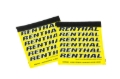 Picture of Renthal Team clean Grip - Yellow/White/Black