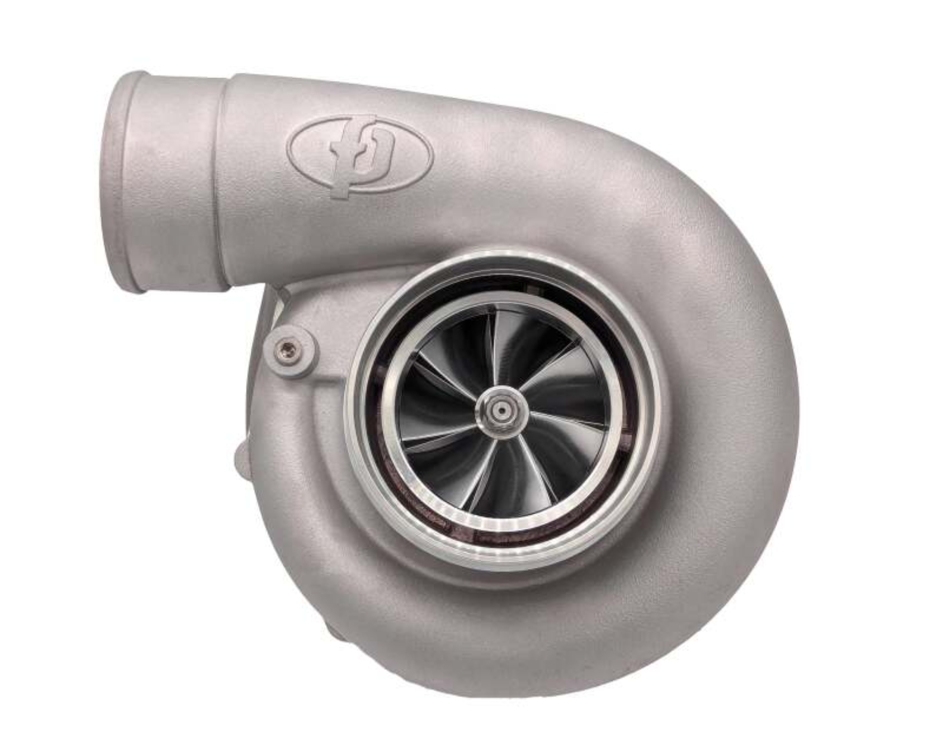 Picture of Forced Performance FP7275 Reverse Rotation Turbo w/SS V-Band 1.02 A/R Black Hsg (Drop Ship Only)