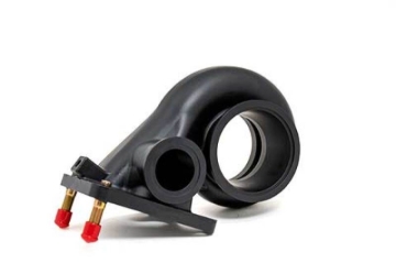 Picture of Forced Performance Subaru STi/WRX Green UHF BB Turbo 60mm Black Housing Int WG w/Oil Line (D/S Only)