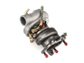 Picture of Forced Performance Subaru STi Black Turbo 84mm Black Housing 18PSI TiAL MVI WG w/Oil Line (D/S Only)