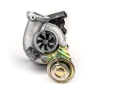 Picture of Forced Performance DSM Flanged Vehicle 68HTA Turbo 58mm Black Turbine Housing Internal WG (D/S Only)