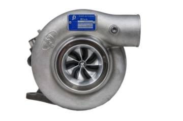 Picture of Forced Performance Subaru STI XR Blue 73HTZ Turbo 58mm Black Housing Int WG w/Oil Line (D/S Only)