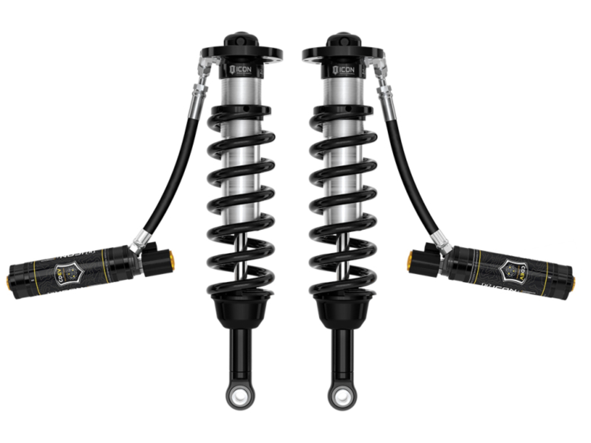 Picture of ICON 2024 Toyota Land Cruiser 250 2.5 Series Remote Reservoir Coilover Kit w/ CDEV