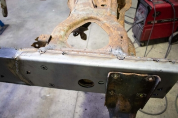 Picture of Rust Buster 2001-2010 Chevy Silverado / GMC Sierra 2500HD Short Bed Rear Frame Section - Left