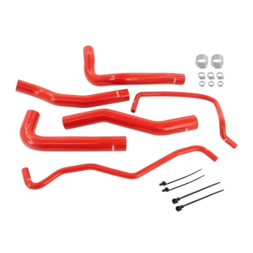 Picture of Mishimoto 2024+ Ford Mustang 2.3L Silicone Coolant Hose Kit - Red