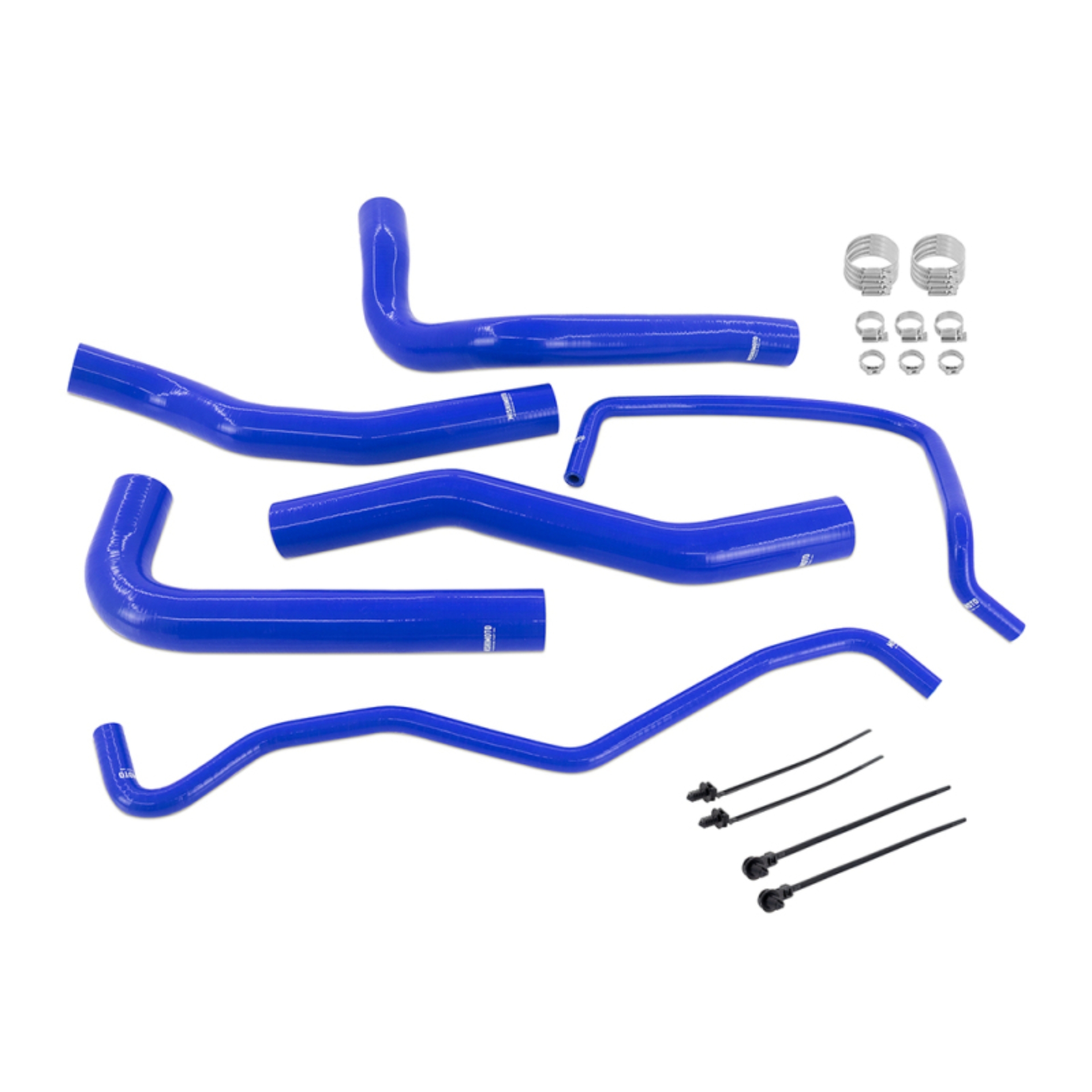 Picture of Mishimoto 2024+ Ford Mustang 2.3L Silicone Coolant Hose Kit - Blue