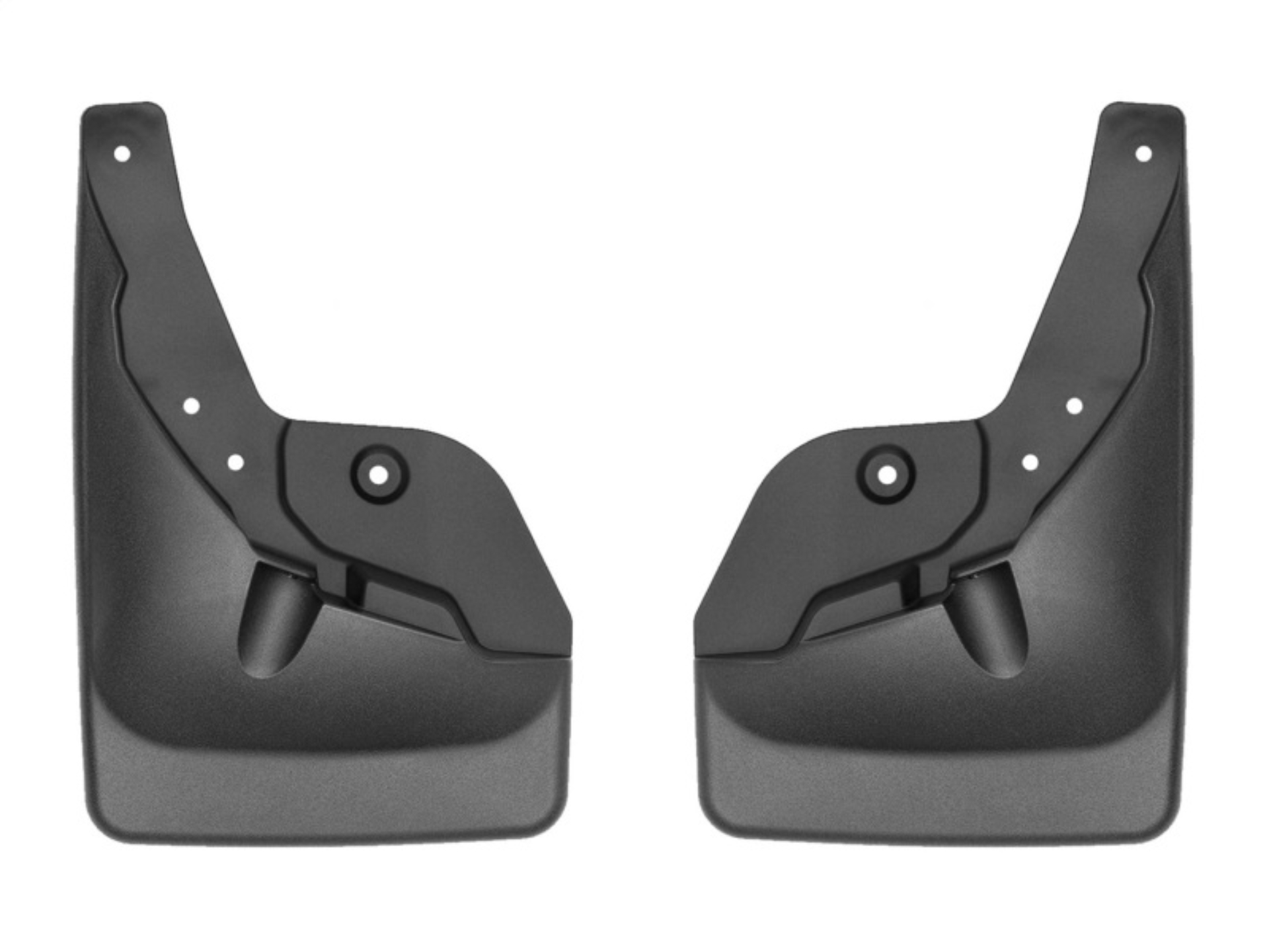 Picture of WeatherTech 2024 Toyota Tacoma No Drill Front MudFlaps - Black