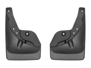 Picture of WeatherTech 2024 Toyota Tacoma No Drill Front MudFlaps - Black