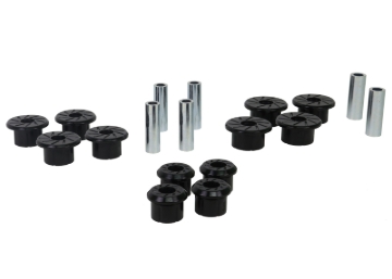 Picture of Whiteline 1999-2018 Chevrolet Silverado 1500 Spring - Eye Front/Rear And Shackle Bushing