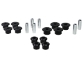 Picture of Whiteline 1999-2018 Chevrolet Silverado 1500 Spring - Eye Front/Rear And Shackle Bushing