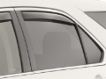 Picture of WeatherTech 10-17 Chevrolet Equinox Rear Side Window Deflectors - Dark Tint