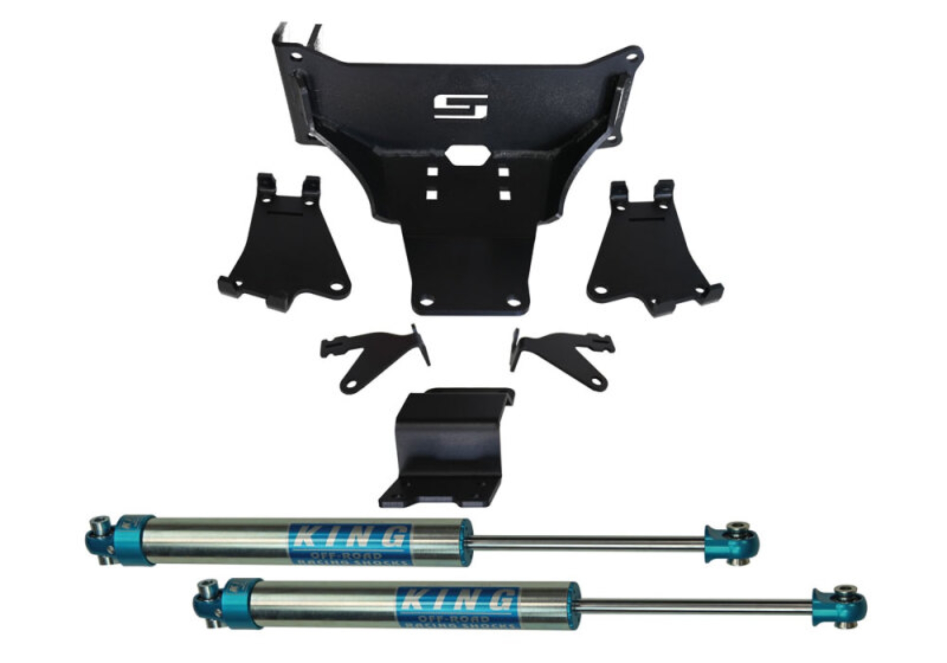 Picture of Superlift 05-22 Ford F250/350 Dual Steering Stabilizer W/ King Shocks