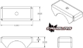 Picture of CAM-020051 - Leaf Spring Axle Perches - 3.00" OD