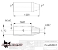 Picture of CAM-040013 - 1.5" 4130 Billet Shock Mounts - Single Taper