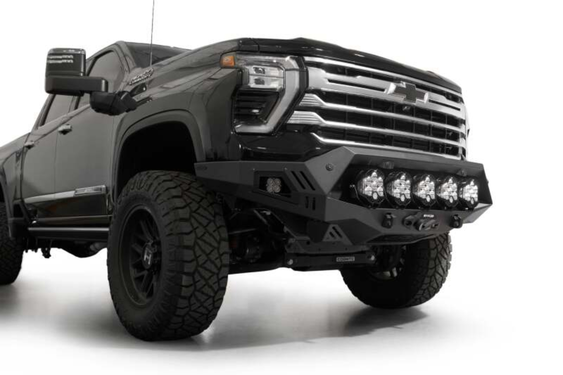 Picture of Addictive Desert Designs 2024+ Chevy Silverado 2500/3500 Bomber HD Front Bumper