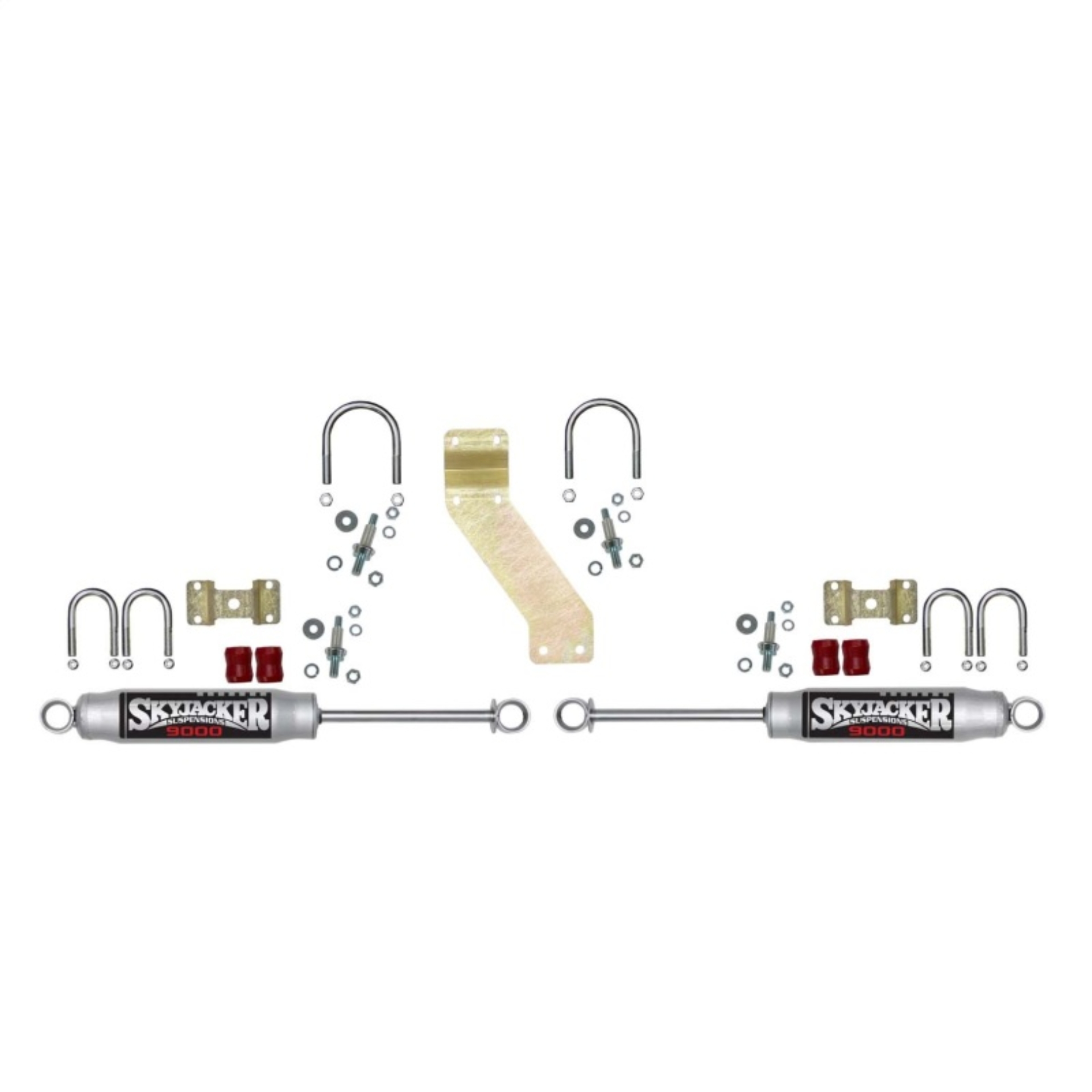 Picture of Skyjacker 76-77 Ford F-150 9000 Dual Stabilizer Kit w/Silver Cylinders