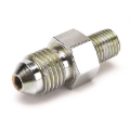 Picture of Autometer Fitting Adapter -4AN Male to 1/16in NPT Male for Ford Fuel Rail