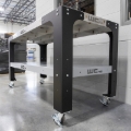 Picture of Wehrli Modular Steel Work Bench Leg Kit 40in Tall x .120in Thick - Flat Black