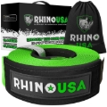 Picture of Rhino USA Recovery Tree Saver Strap 4Inx10Ft (Green)