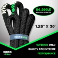 Picture of Rhino USA Kinetic Energy Recovery Rope (1.25In X 30Ft) Black