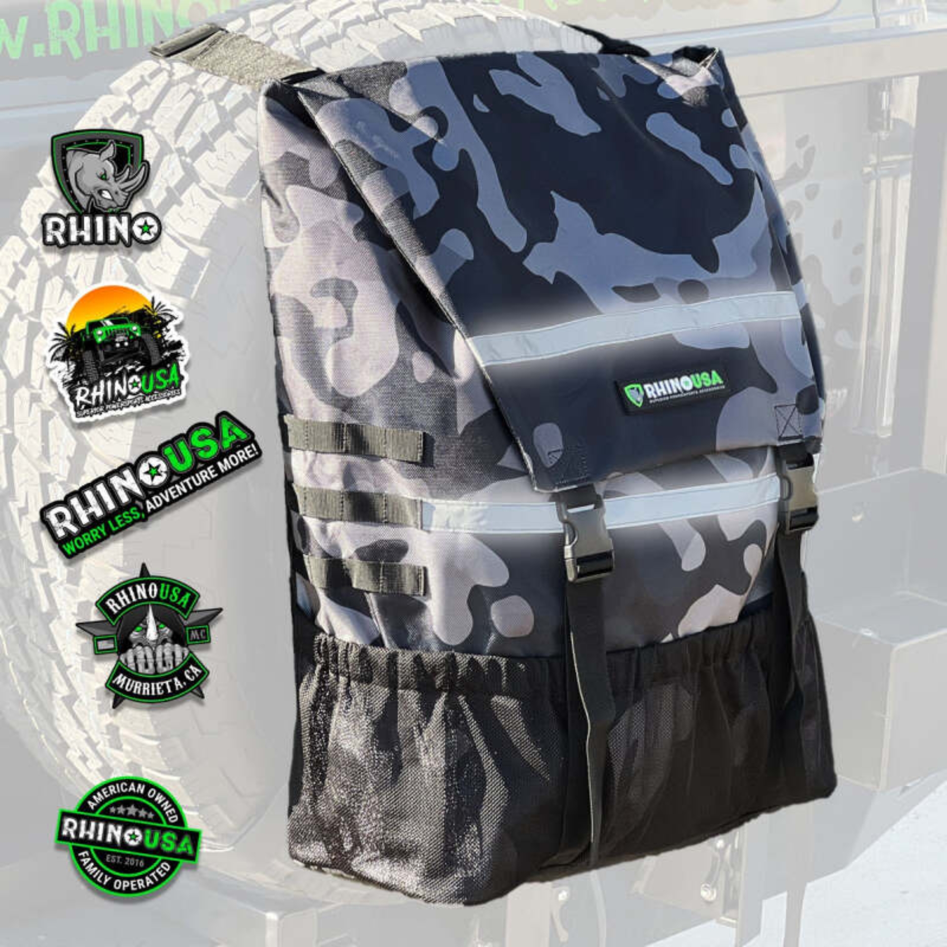 Picture of Rhino USA Spare Tire Trash Bag - Camo