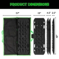 Picture of Rhino USA Recovery Traction Boards - Black (Pair)