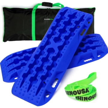 Picture of Rhino USA Recovery Traction Boards - Blue (Pair)
