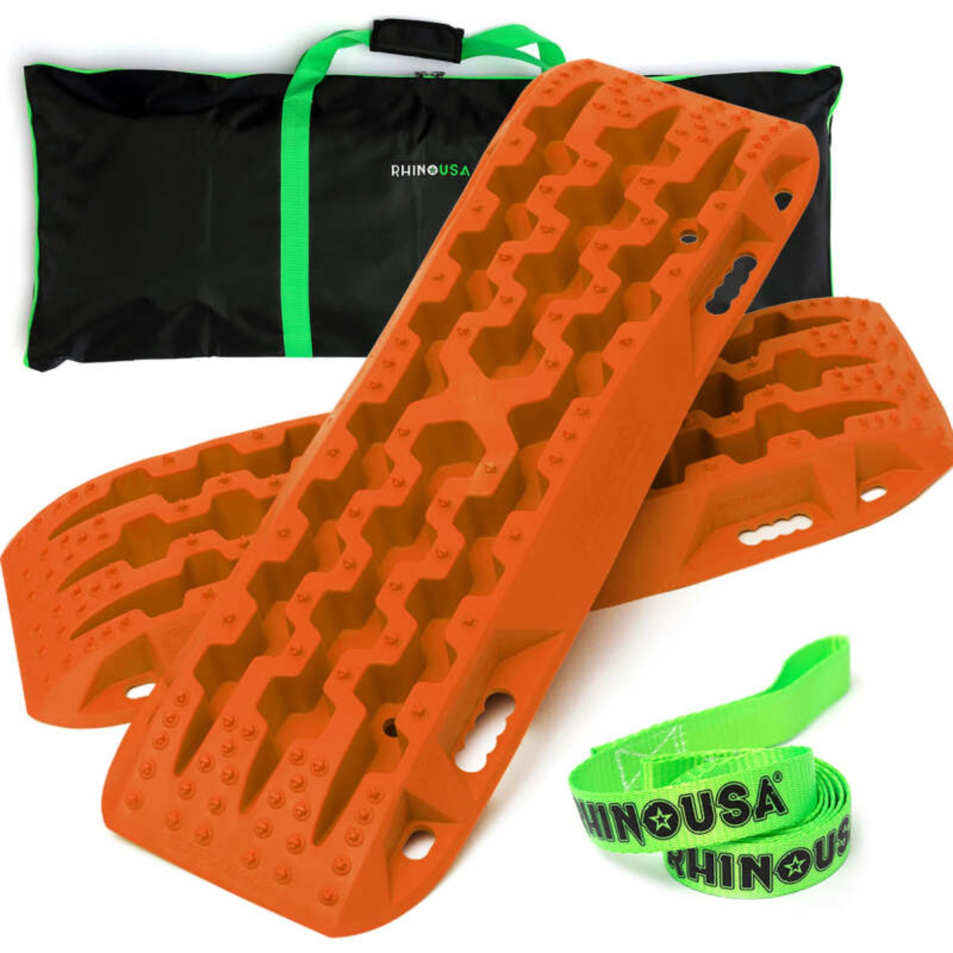 Picture of Rhino USA Recovery Traction Boards - Orange (Pair)