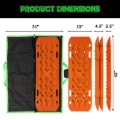 Picture of Rhino USA Recovery Traction Boards - Orange (Pair)