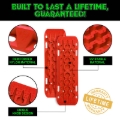 Picture of Rhino USA Recovery Traction Boards - Red (Pair)