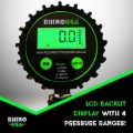 Picture of Rhino USA 200 Psi Digital Tire Inflator Gauge